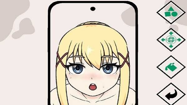 happy girl on mirror apk